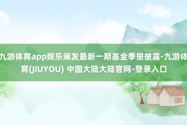 九游体育app娱乐阐发最新一期基金季报披露-九游体育(JIUYOU) 中国大陆大陆官网-登录入口